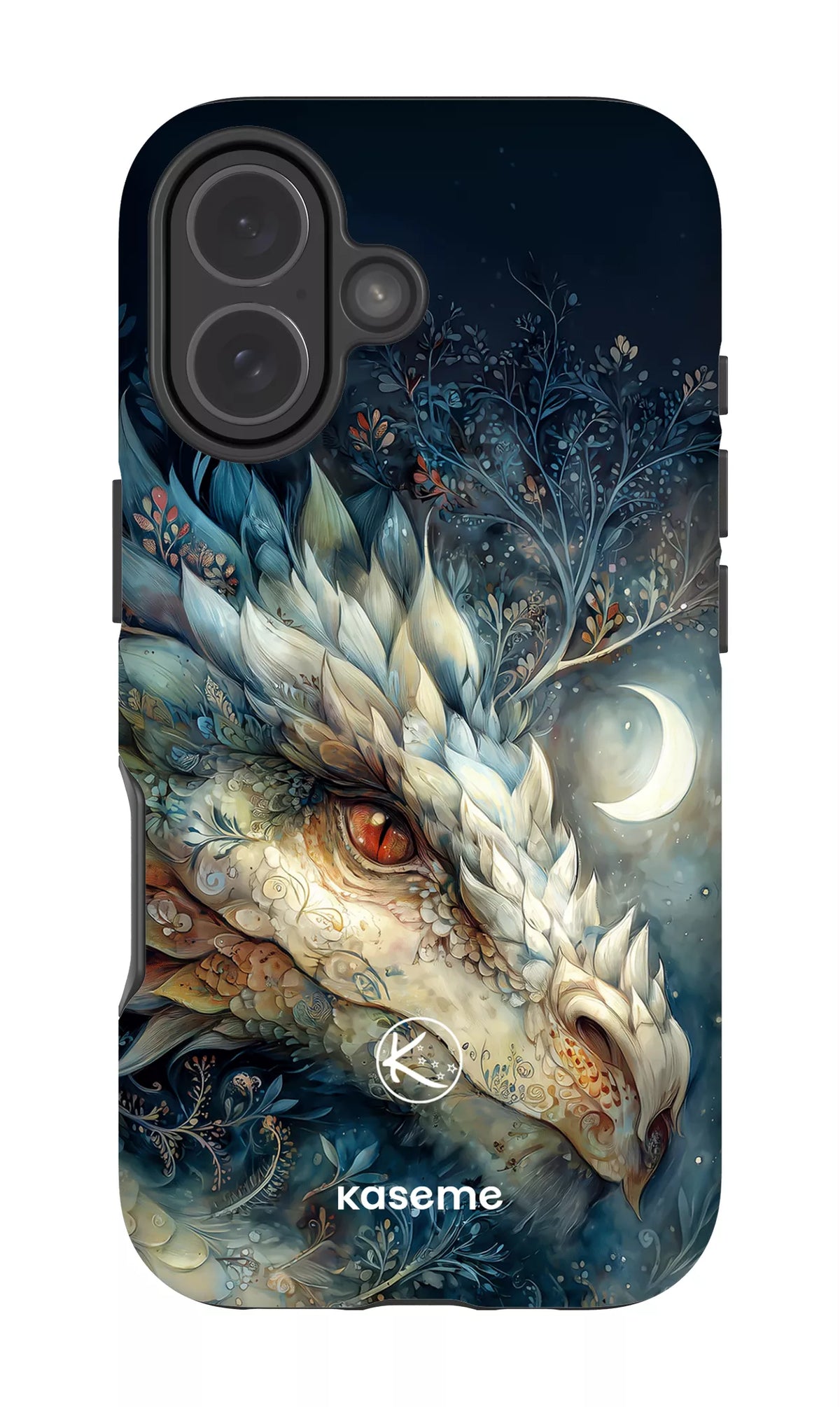 Étui à cellulaire - Dragon à la lune