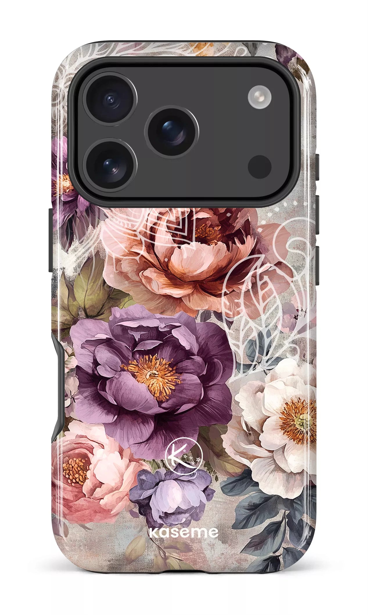Étui à cellulaire - Fleurs d&