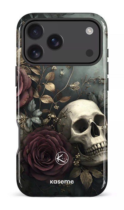 Étui à cellulaire - Roses macabres