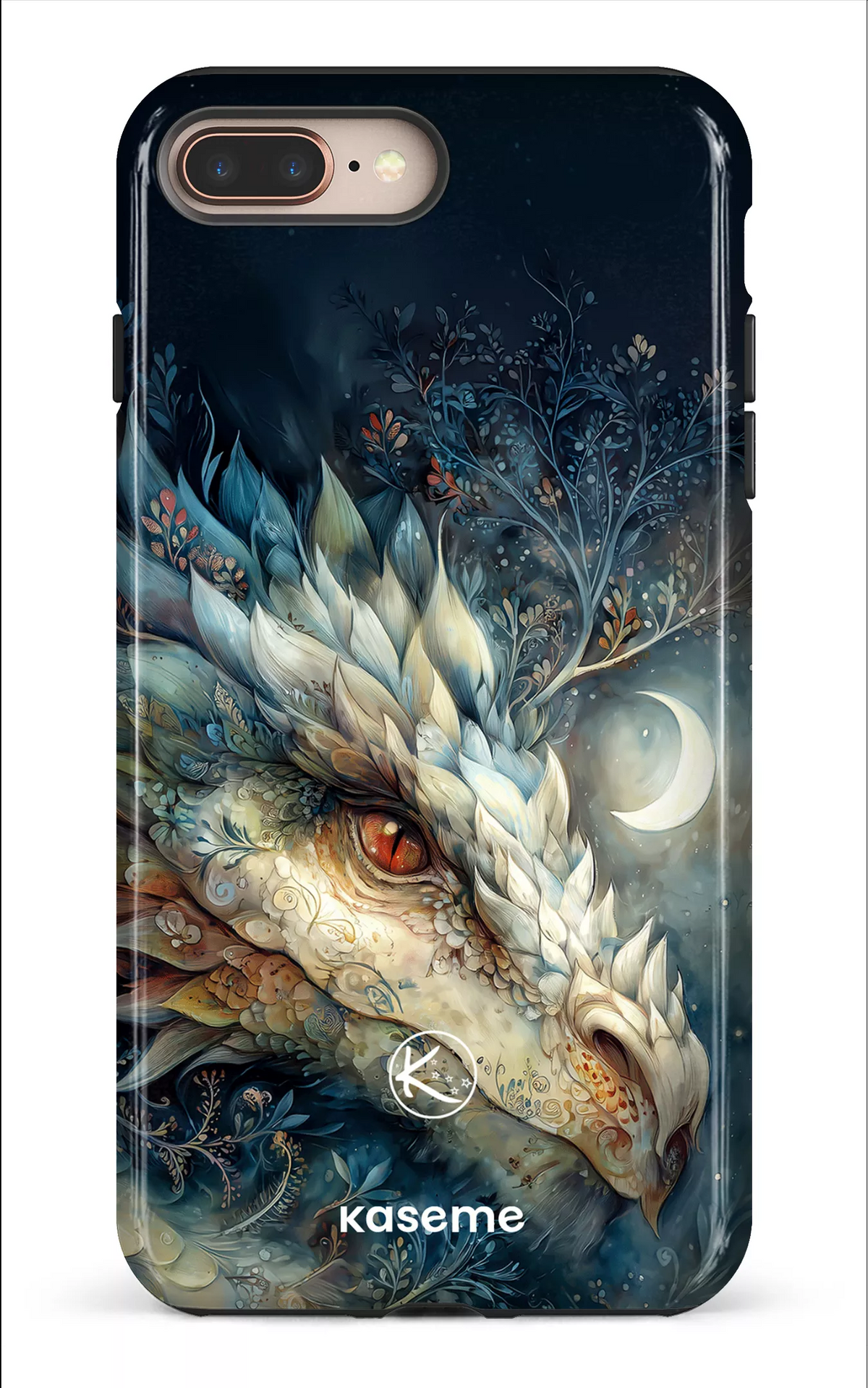 Étui à cellulaire - Dragon à la lune