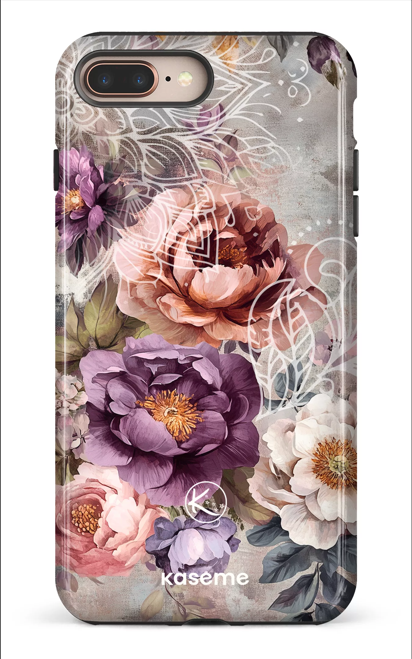 Étui à cellulaire - Fleurs d&