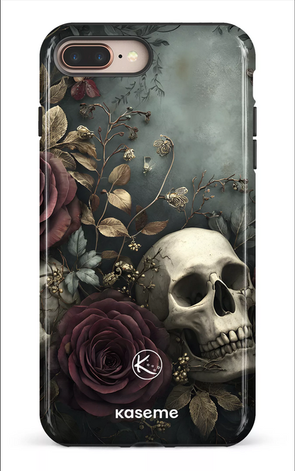 Étui à cellulaire - Roses macabres