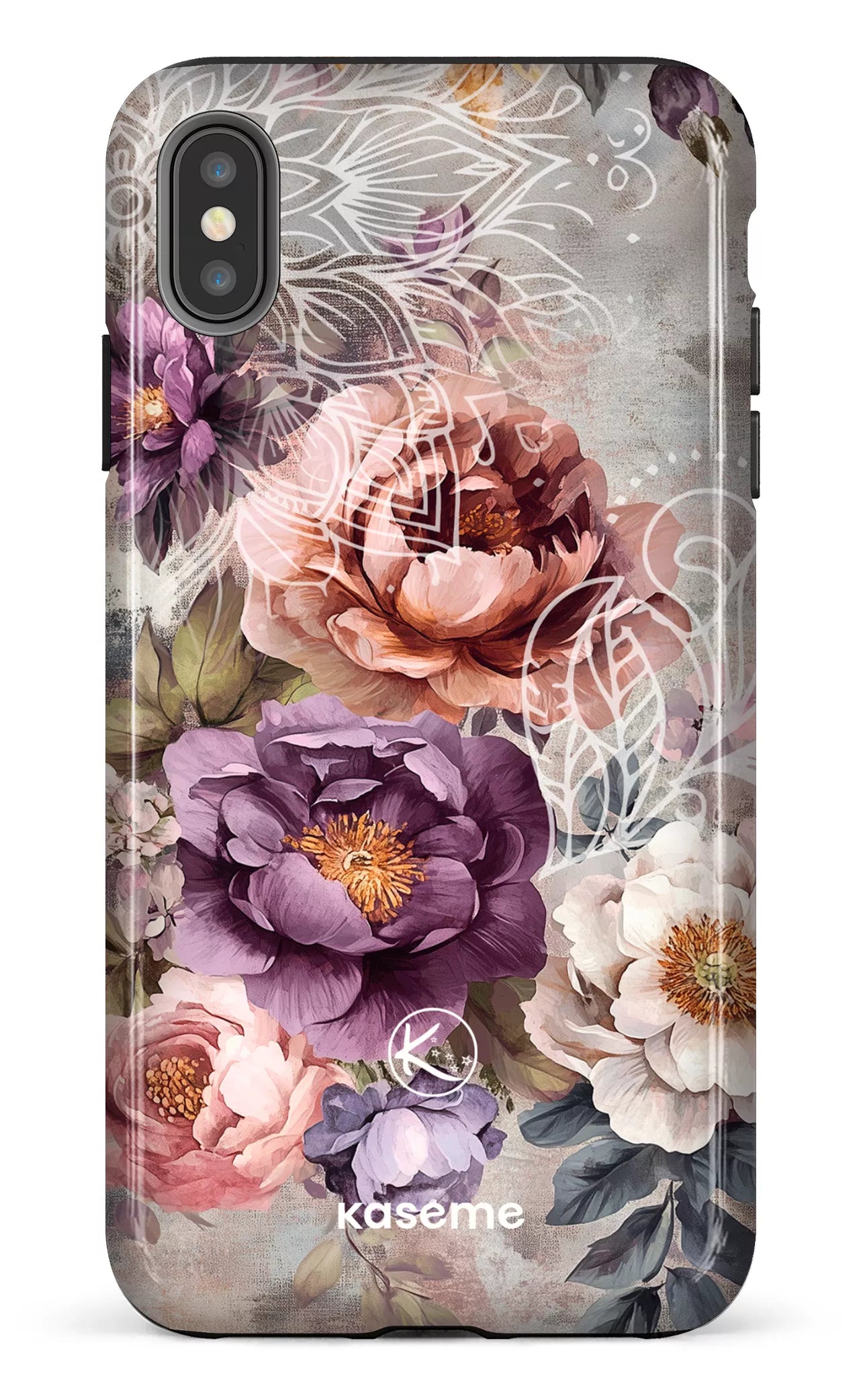 Étui à cellulaire - Fleurs d&
