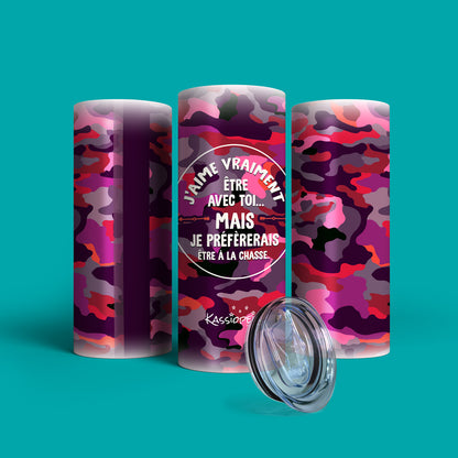 Verre en acier inoxydable J&