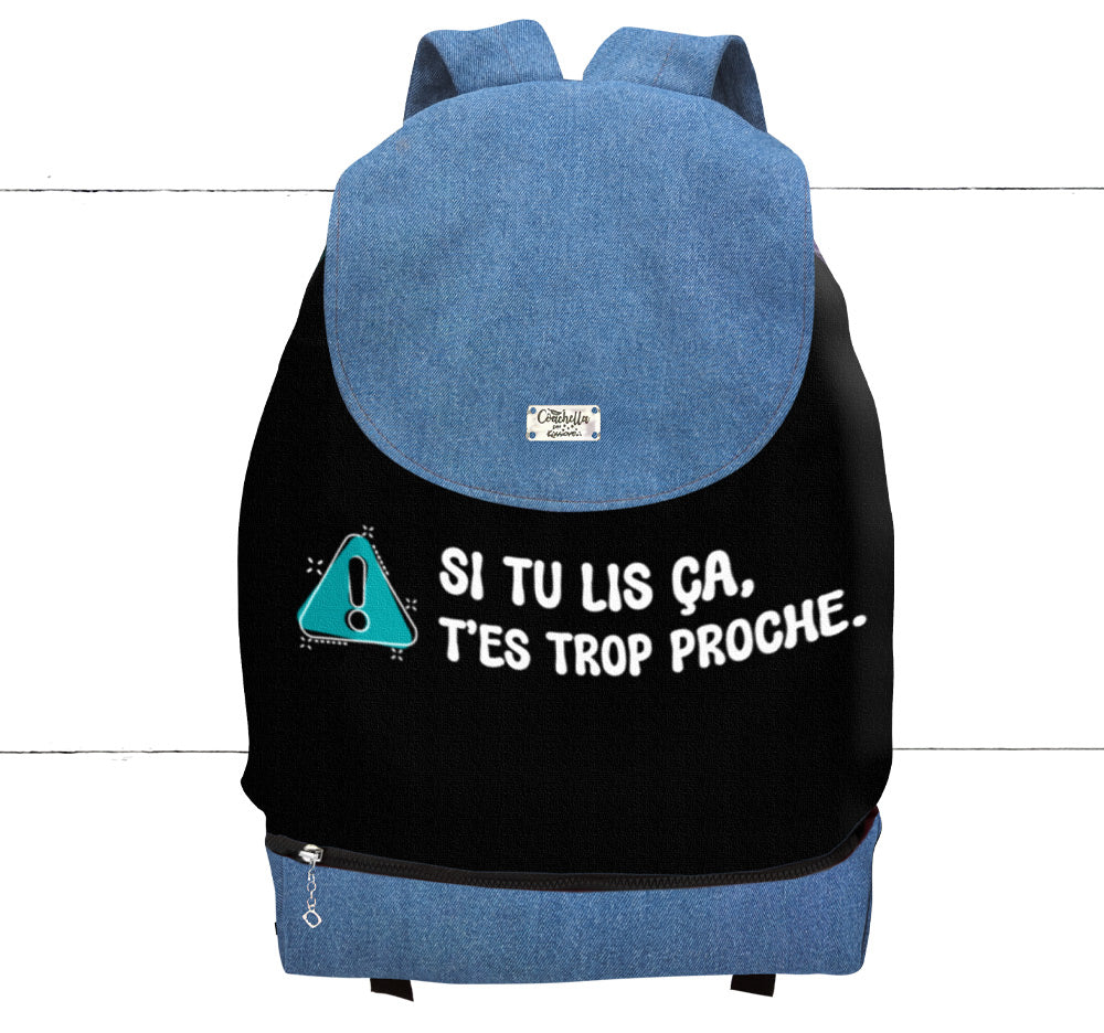 Pochette Coachella Trop proche