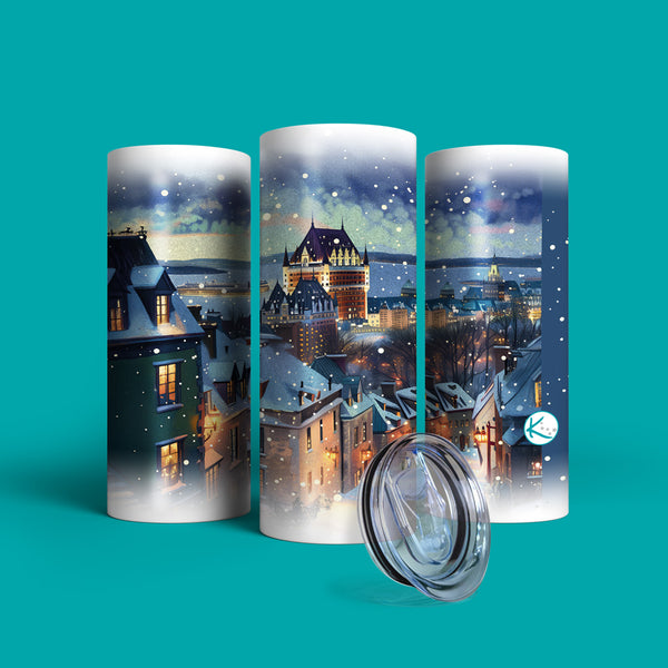 Verre en acier inoxydable Magie sur Québec