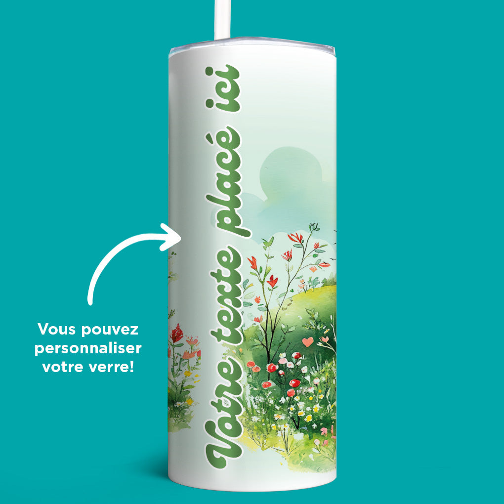 Verre en acier inoxydable Marie-Soleil