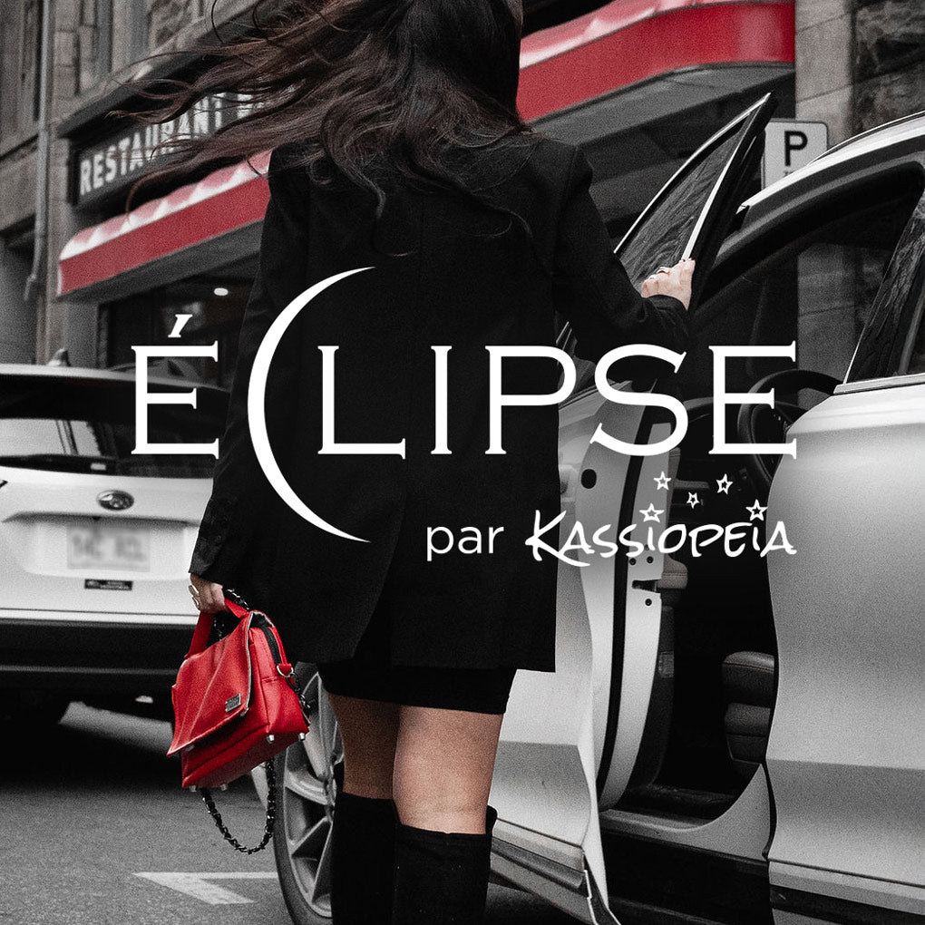 Base de sac Éclipse - Paillettes dorées/rosées