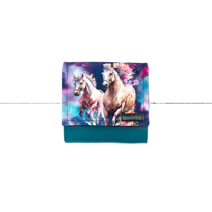 Rabat de Portefeuille Chevaux des prairies
