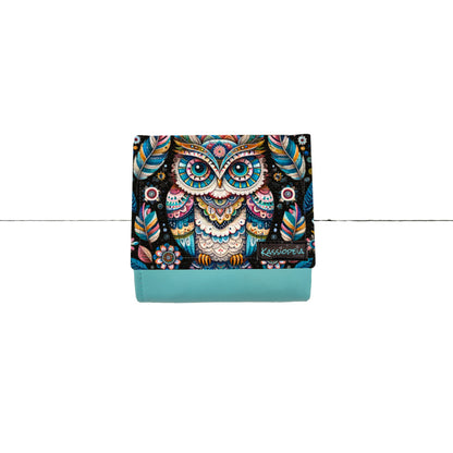 Rabat de Portefeuille Hibou bohème