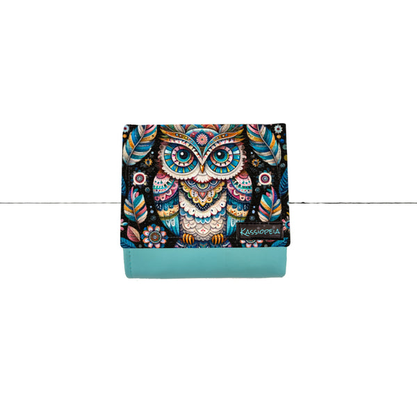 Rabat de Portefeuille Hibou bohème
