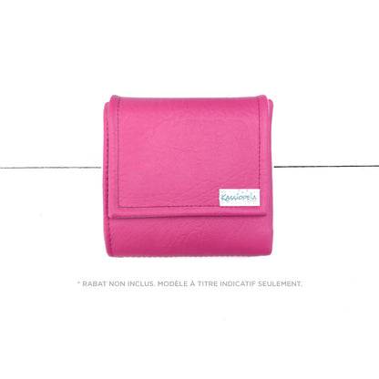 Base de mini portefeuille Fuchsia