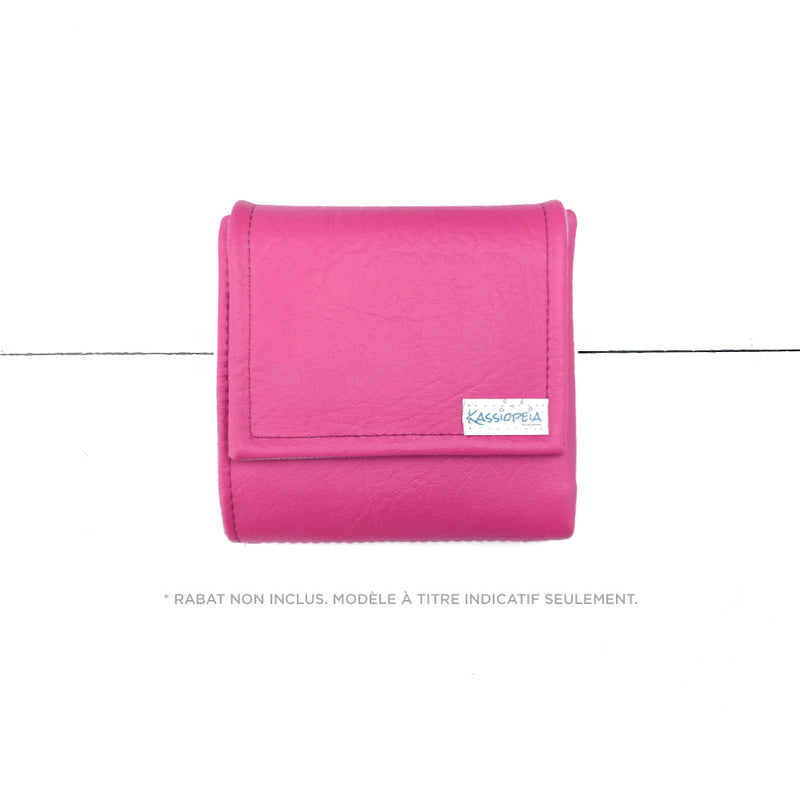 Base de mini portefeuille Fuchsia