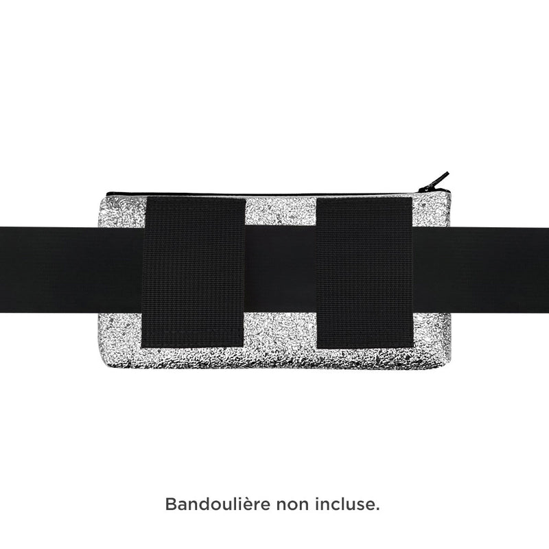 MobilOurse Paillettes argentées