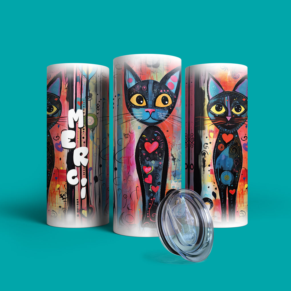 Verre en acier inoxydable Mona Licha