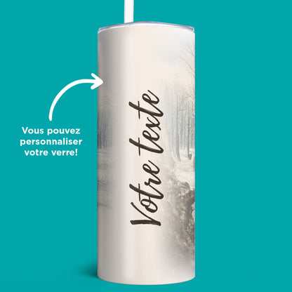 Verre en acier inoxydable Museau sucré