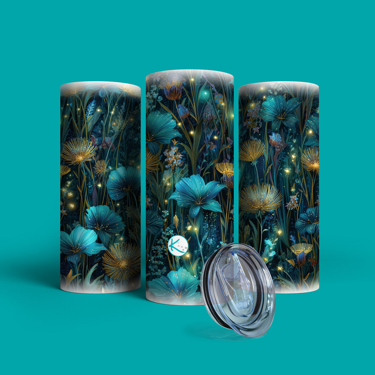 Verre en acier inoxydable Nuit sauvage