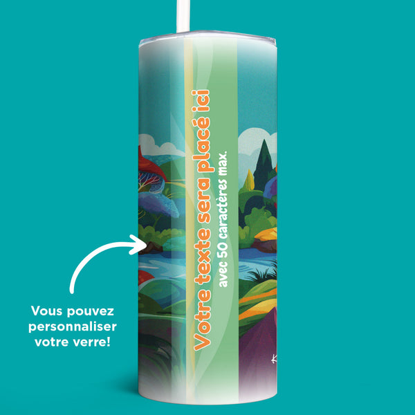 Verre en acier inoxydable Petit malin des bois
