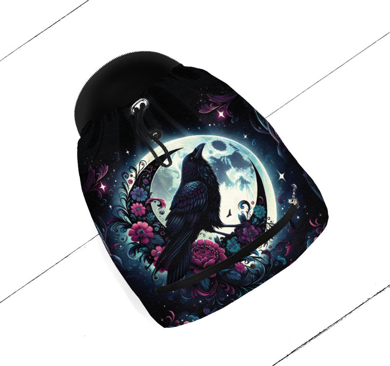 Pochette Coachella Corbeau à la lune