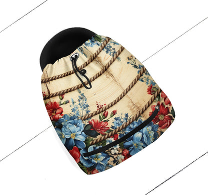 Pochette Coachella Fleurs nautiques