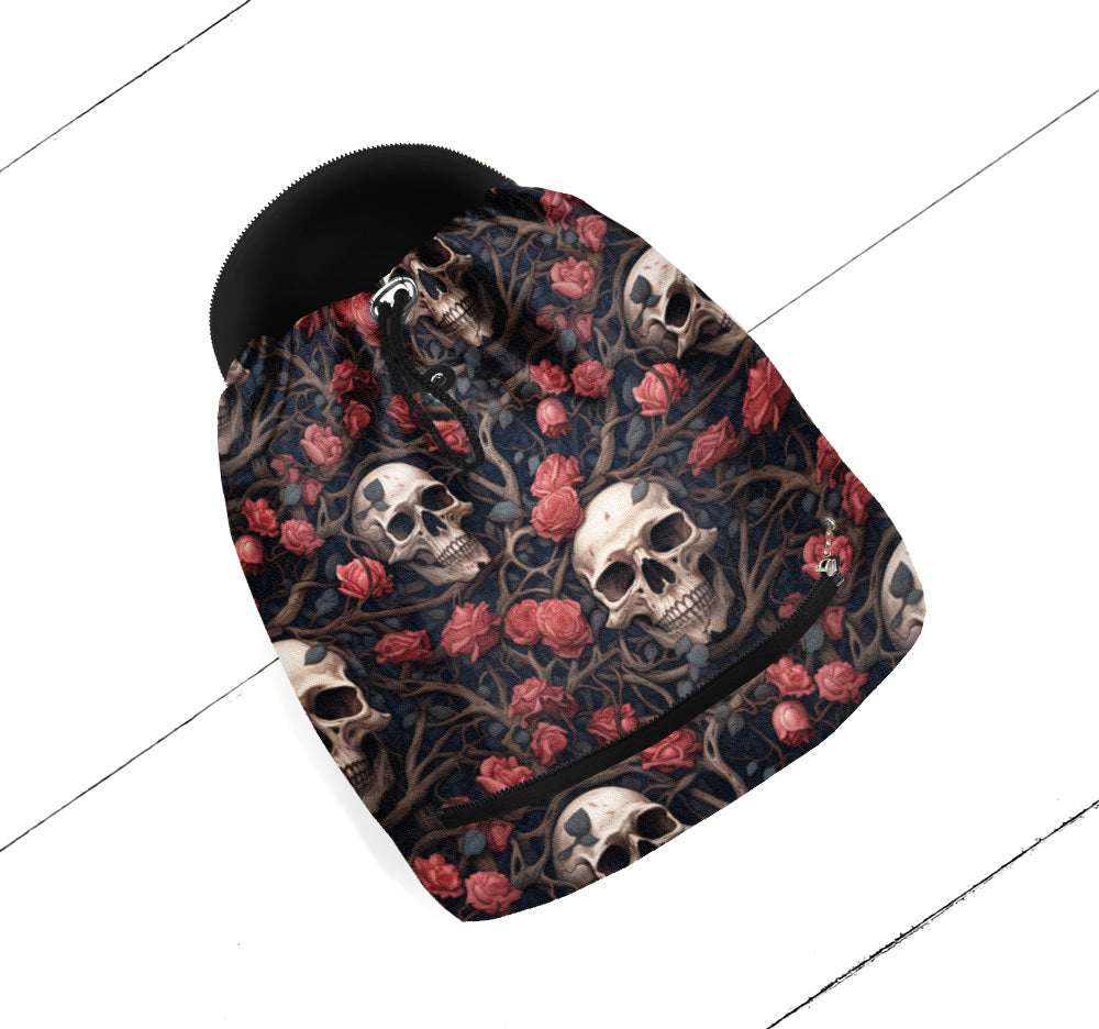 Pochette Coachella Skulls rosiers