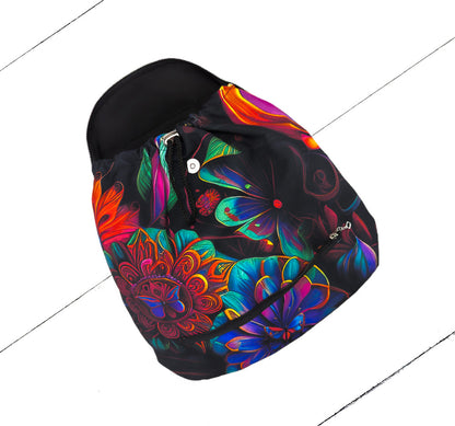 Pochette Coachella Fleurs féériques