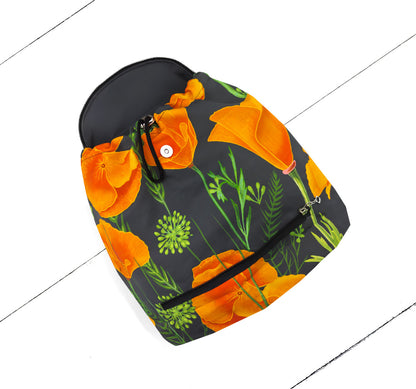 Pochette Coachella California Flowers