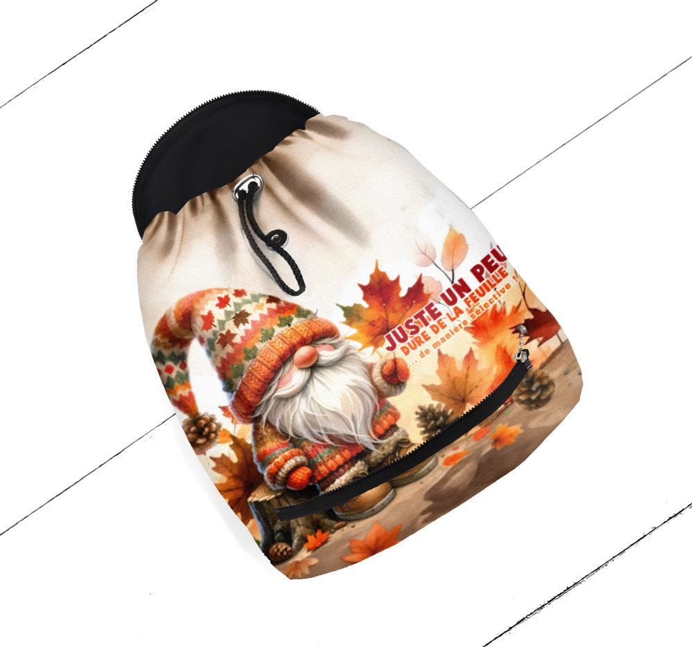 Pochette Coachella Gnome à la feuille
