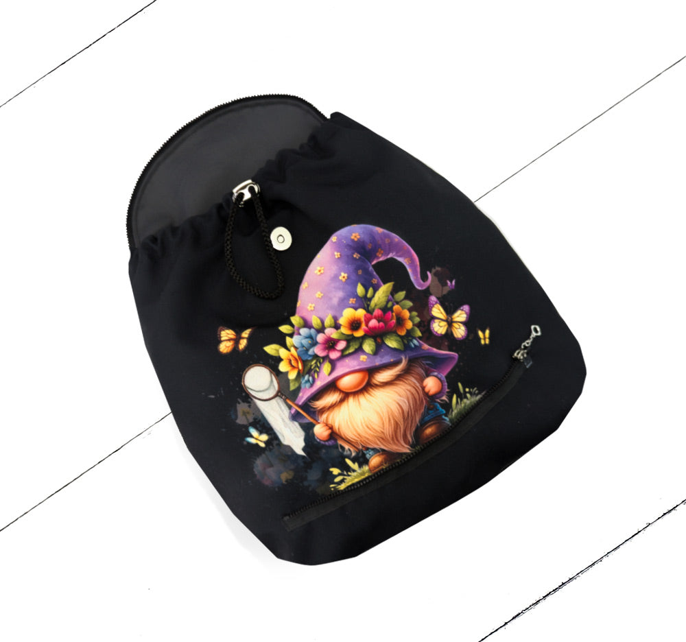Pochette Coachella Gnome aux papillons