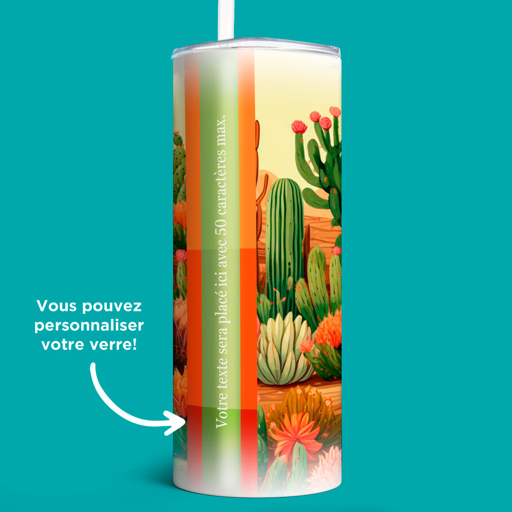 Verre en acier inoxydable Qui s&