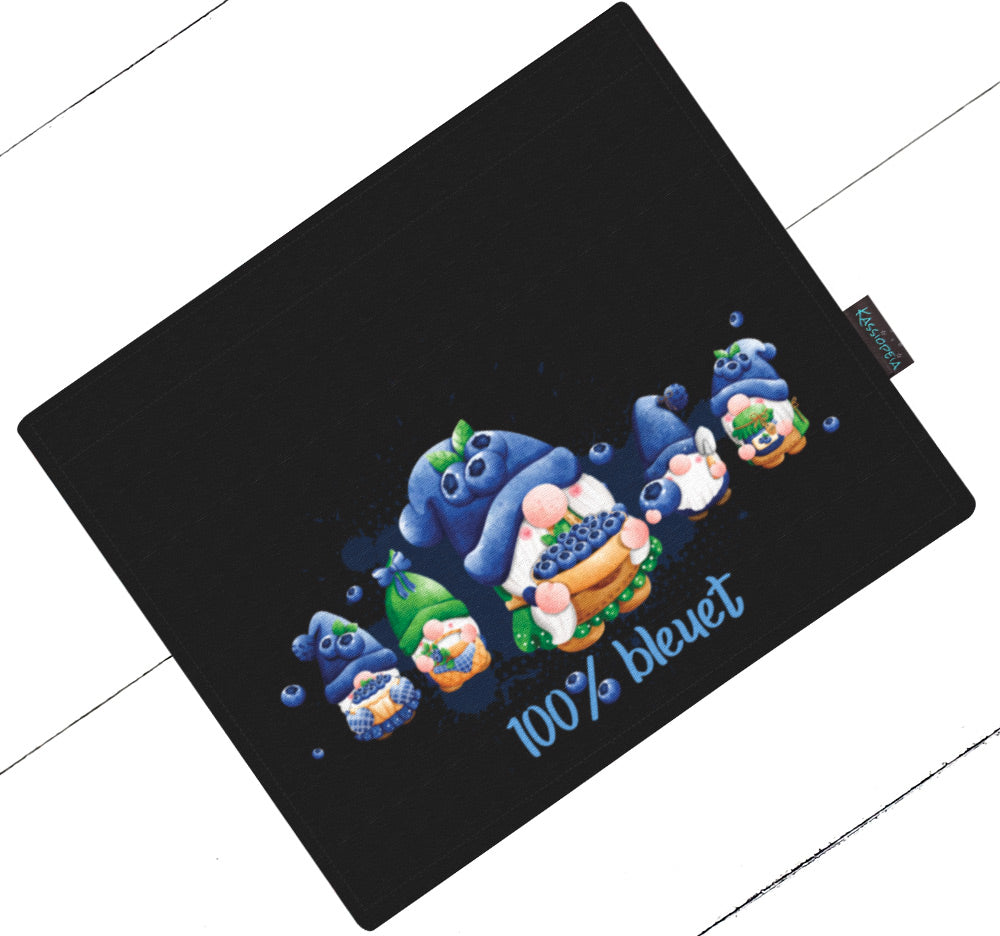 Rabat Gnomes aux bleuets 8"