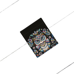 Rabat de Portefeuille Hibou bohème