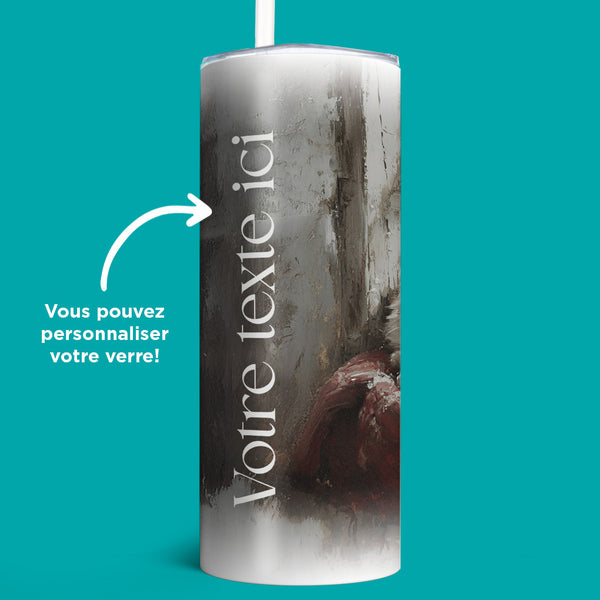 Verre en acier inoxydable Ronron