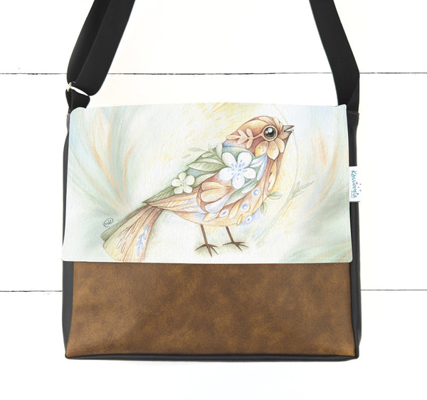 Rabat L'oiseau en fleurs 15"
