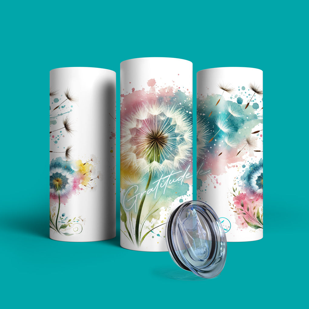 Verre en acier inoxydable Souffle de gratitude