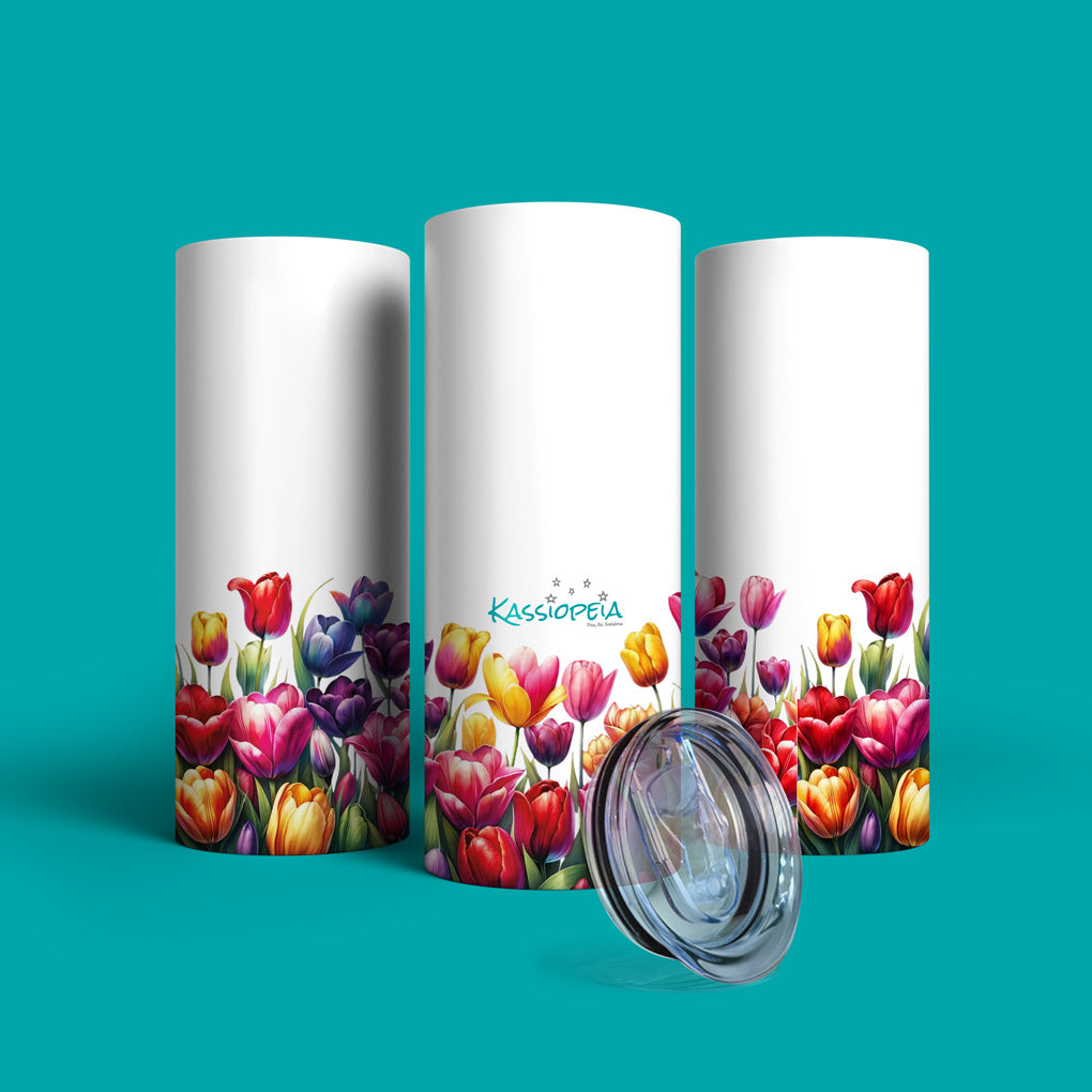 Verre en acier inoxydable Tulipia