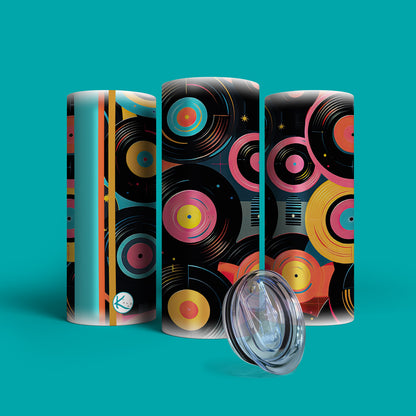 Verre en acier inoxydable Vinyles