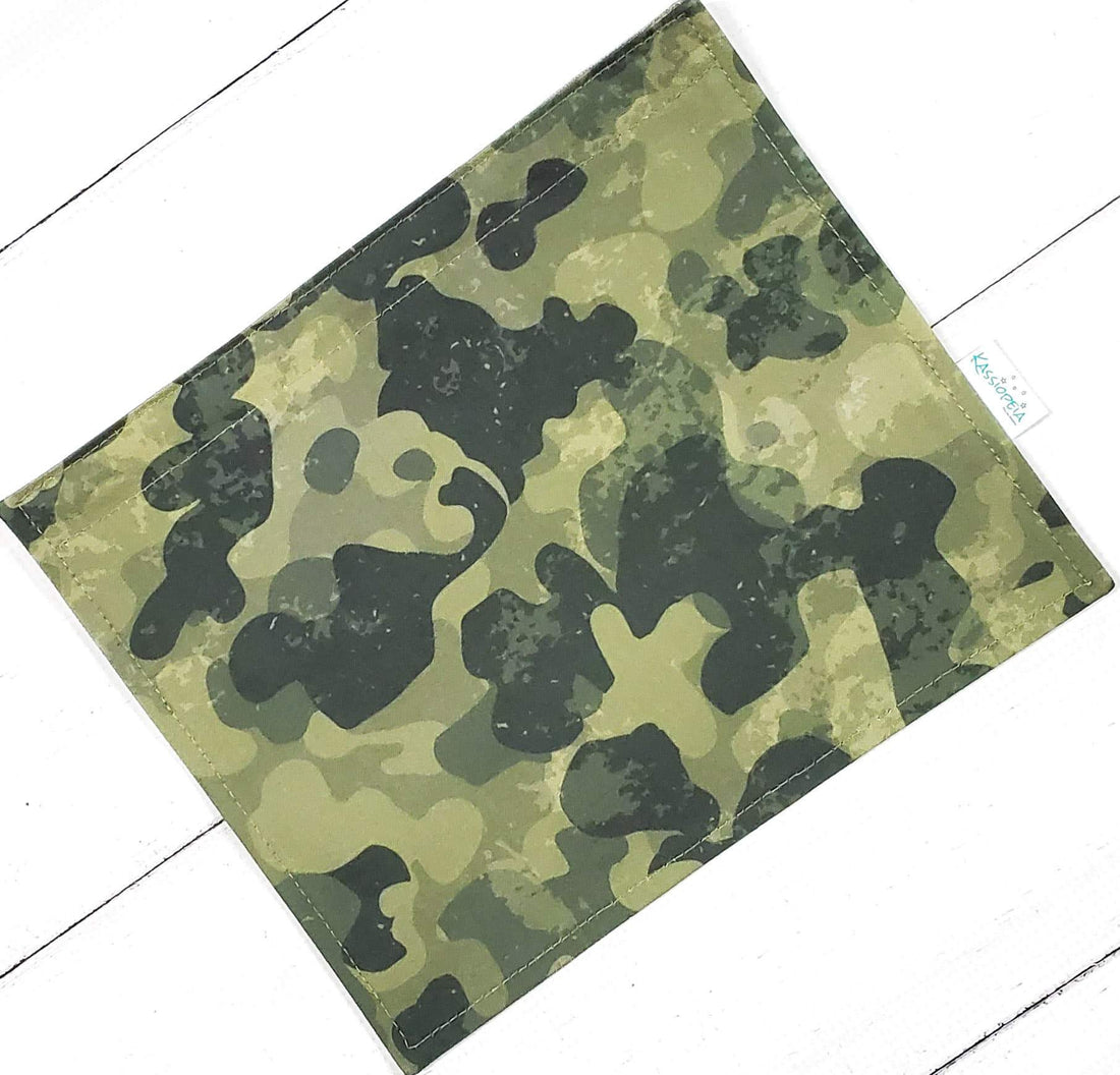 Rabat Camo 15" - Kassiopeia par la Bohème - Sac à main interchangeable fait au Québec