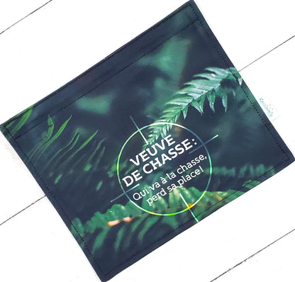 Rabat Veuve de Chasse 15" - Kassiopeia par la Bohème - Sac à main interchangeable fait au Québec