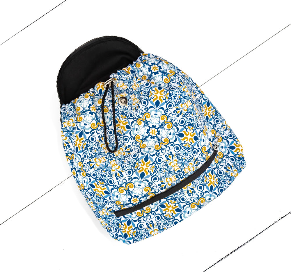 Pochette Coachella "Achille", de la collection Mykonos. Créez votre sac à dos de rêve!