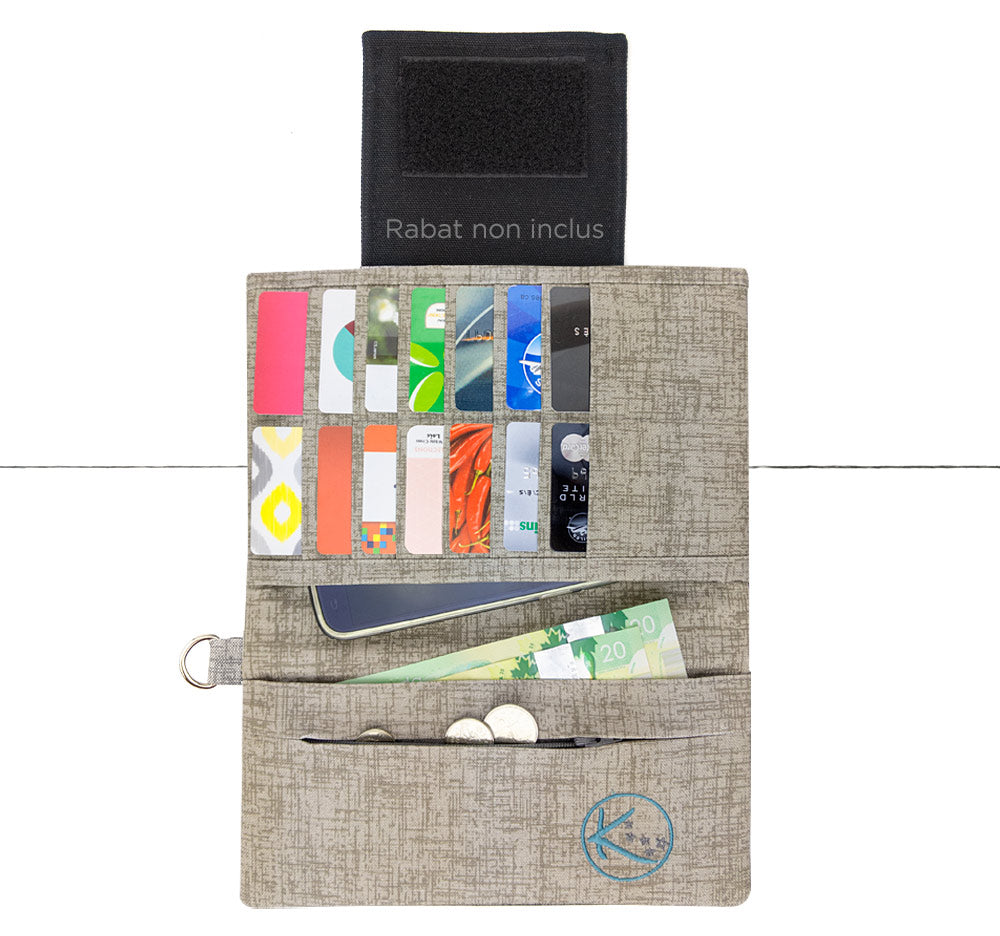 Base de grand portefeuille Charcoal