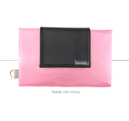 Base de grand portefeuille rose
