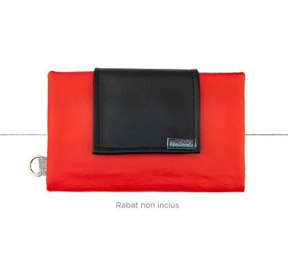 Base de grand portefeuille Rouge