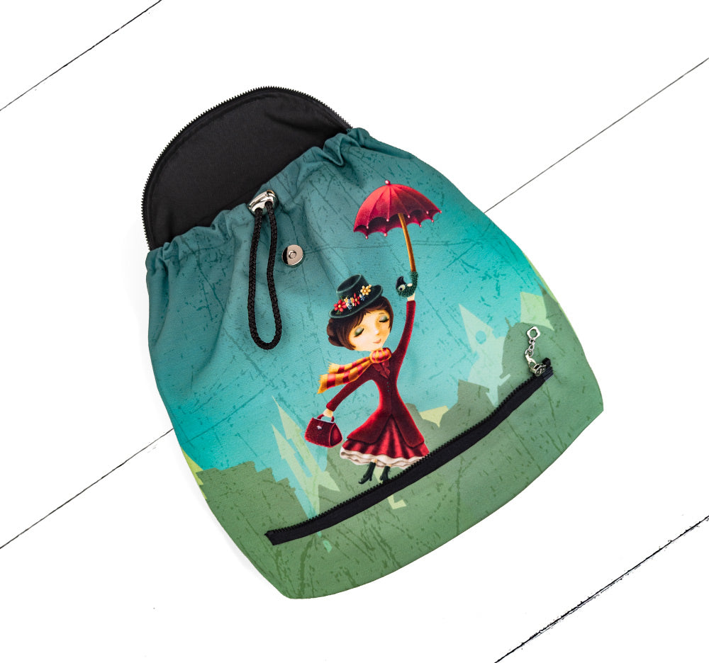 Pochette interchangeable pour les sacs à dos Coachella, sous le thème de Mary Poppins