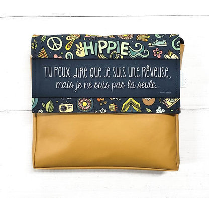 Rabat Hippie 11" - Kassiopeia par la Bohème - Sac à main interchangeable fait au Québec