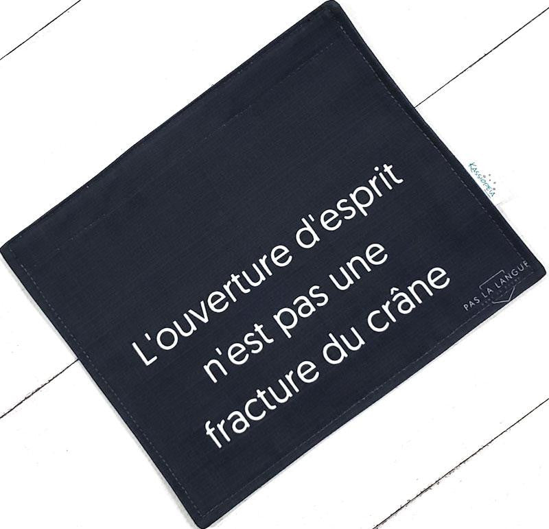 Rabat Fracture du crâne 11" - Kassiopeia par la Bohème - Sac à main interchangeable fait au Québec
