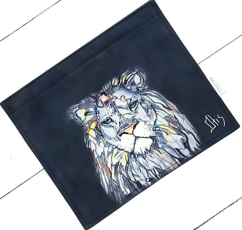 Rabat Léo 11" - Kassiopeia par la Bohème - Sac à main interchangeable fait au Québec