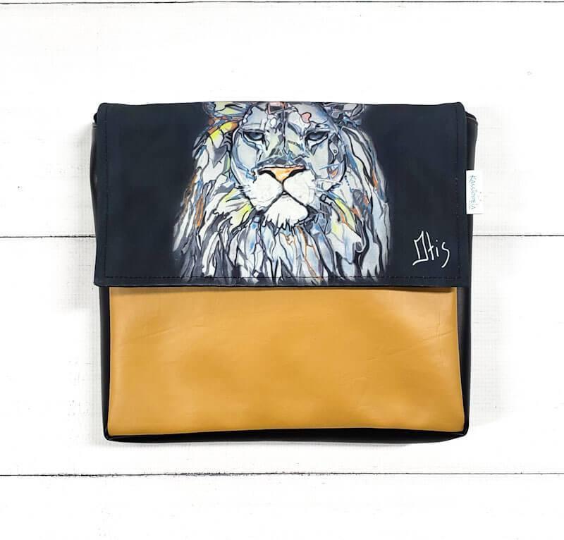 Rabat Léo 11" - Kassiopeia par la Bohème - Sac à main interchangeable fait au Québec