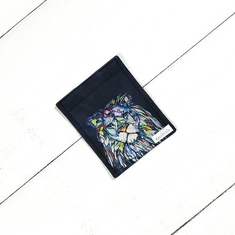 Mini rabat de Portefeuille Léo - Kassiopeia par la Bohème - Sac à main interchangeable fait au Québec