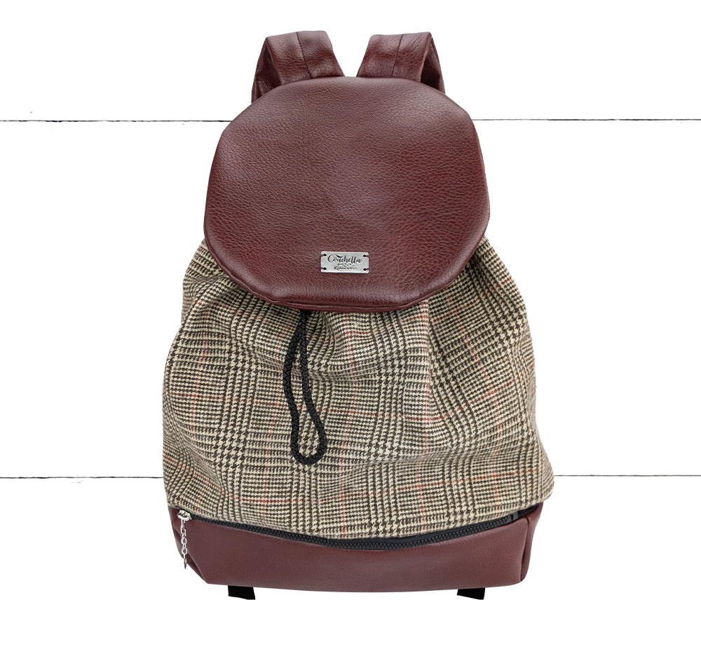 Pochette Coachella Pied de poule